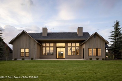 This custom home in Teton Reserve offers a unique plan with on Teton Reserve in Idaho - for sale on GolfHomes.com, golf home, golf lot