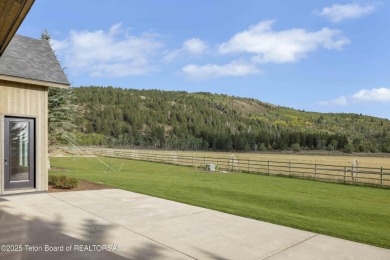 This custom home in Teton Reserve offers a unique plan with on Teton Reserve in Idaho - for sale on GolfHomes.com, golf home, golf lot
