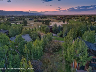 Welcome to the epitome of serene living where luxury meets on Teton Springs Resort and Club in Idaho - for sale on GolfHomes.com, golf home, golf lot