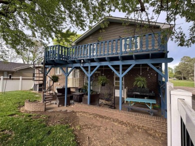 Beautiful Park, Pool and Golf Course view.  Two owner home on Lyons Town and Country Club in Kansas - for sale on GolfHomes.com, golf home, golf lot