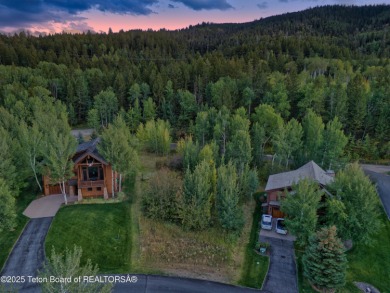 Welcome to the epitome of serene living where luxury meets on Teton Springs Resort and Club in Idaho - for sale on GolfHomes.com, golf home, golf lot