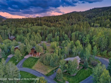 Welcome to the epitome of serene living where luxury meets on Teton Springs Resort and Club in Idaho - for sale on GolfHomes.com, golf home, golf lot