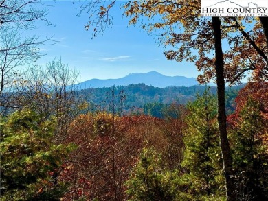 Iconic Grandfather Mountain view from this Blowing Rock cottage on Blowing Rock Country Club in North Carolina - for sale on GolfHomes.com, golf home, golf lot