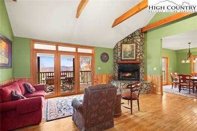 Iconic Grandfather Mountain view from this Blowing Rock cottage on Blowing Rock Country Club in North Carolina - for sale on GolfHomes.com, golf home, golf lot