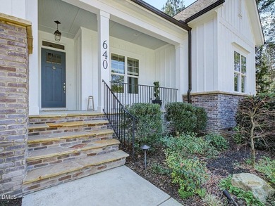 Modern living in a premiere custom home Golf course community! on Chapel Ridge Golf Club in North Carolina - for sale on GolfHomes.com, golf home, golf lot