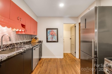 Access this beautifully remodeled Wright-inspired midcentury on Tryon Country Club in North Carolina - for sale on GolfHomes.com, golf home, golf lot