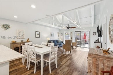 Live the Island lifestyle in this immaculate, newly renovated on Palmetto Dunes Golf Course and Resort in South Carolina - for sale on GolfHomes.com, golf home, golf lot