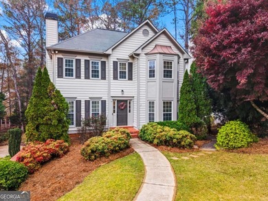 Move-in ready and full of charm, 907 Feather Creek Lane is the on Canongate At Eagle Watch Golf Club in Georgia - for sale on GolfHomes.com, golf home, golf lot