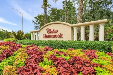 NO HURRICANE OR FLOOD DAMAGE! Building is 20 feet above sea on Cedar Hammock Golf and Country Club in Florida - for sale on GolfHomes.com, golf home, golf lot