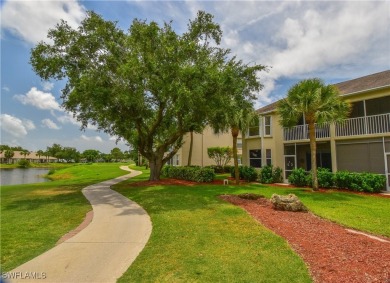 This second-floor end unit overlooking the 9th hole offers a on Villages of Country Creek Golf Course in Florida - for sale on GolfHomes.com, golf home, golf lot