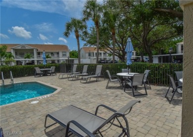 This second-floor end unit overlooking the 9th hole offers a on Villages of Country Creek Golf Course in Florida - for sale on GolfHomes.com, golf home, golf lot