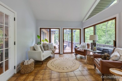 Welcome to your private oasis! This stunning 5-bedroom, 3.5-bath on Stonehenge Golf Club in Michigan - for sale on GolfHomes.com, golf home, golf lot