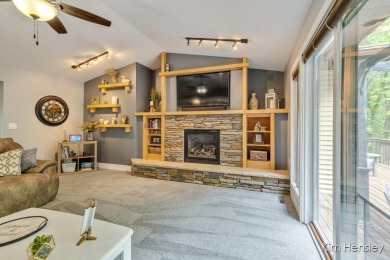 Welcome to your private oasis! This stunning 5-bedroom, 3.5-bath on Stonehenge Golf Club in Michigan - for sale on GolfHomes.com, golf home, golf lot