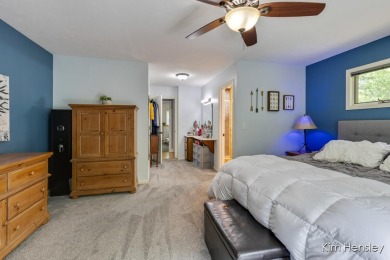 Welcome to your private oasis! This stunning 5-bedroom, 3.5-bath on Stonehenge Golf Club in Michigan - for sale on GolfHomes.com, golf home, golf lot