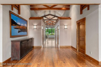 This stunning custom-built Jackson Hole Golf & Tennis home is on on Jackson Hole Golf and Tennis Club in Wyoming - for sale on GolfHomes.com, golf home, golf lot