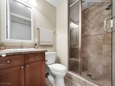 Stunning Ground-Level Condo with Spectacular Mountain  Golf on Reflection Bay Golf Club in Nevada - for sale on GolfHomes.com, golf home, golf lot