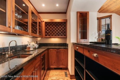 This stunning custom-built Jackson Hole Golf & Tennis home is on on Jackson Hole Golf and Tennis Club in Wyoming - for sale on GolfHomes.com, golf home, golf lot