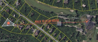 Tucked at the end of a quiet cul-de-sac and overlooking a on Paupack Hills Golf and Country Club in Pennsylvania - for sale on GolfHomes.com, golf home, golf lot