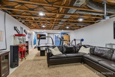 Welcome to your private oasis! This stunning 5-bedroom, 3.5-bath on Stonehenge Golf Club in Michigan - for sale on GolfHomes.com, golf home, golf lot