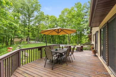 Welcome to your private oasis! This stunning 5-bedroom, 3.5-bath on Stonehenge Golf Club in Michigan - for sale on GolfHomes.com, golf home, golf lot