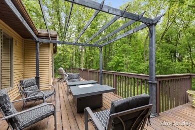 Welcome to your private oasis! This stunning 5-bedroom, 3.5-bath on Stonehenge Golf Club in Michigan - for sale on GolfHomes.com, golf home, golf lot
