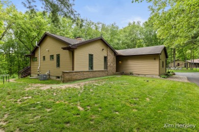 Welcome to your private oasis! This stunning 5-bedroom, 3.5-bath on Stonehenge Golf Club in Michigan - for sale on GolfHomes.com, golf home, golf lot