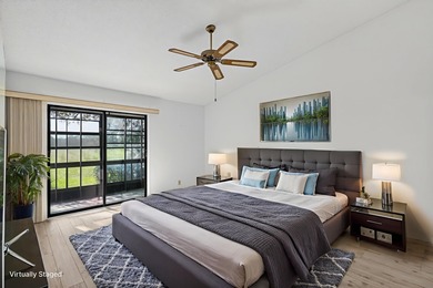 Enjoy stunning lake and golf course views right from your living on Heritage Ridge Golf Club in Florida - for sale on GolfHomes.com, golf home, golf lot