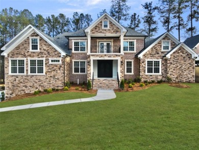 Experience unparalleled luxury living in this stunning new on Stonebridge Golf Club in Georgia - for sale on GolfHomes.com, golf home, golf lot