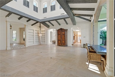 Elegant, Timeless Custom Estate on Golf Course Behind Spanish on Spanish Trail Golf and Country Club in Nevada - for sale on GolfHomes.com, golf home, golf lot