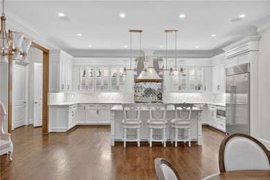 Stunning European-inspired estate nestled on a private, gated on Bobby Jones Golf Club in Georgia - for sale on GolfHomes.com, golf home, golf lot