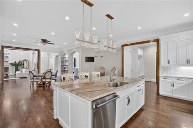 Stunning European-inspired estate nestled on a private, gated on Bobby Jones Golf Club in Georgia - for sale on GolfHomes.com, golf home, golf lot