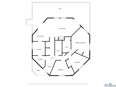 Take a look at this unique octagon home with easy year round on Pendaries Village Community Assoc. in New Mexico - for sale on GolfHomes.com, golf home, golf lot