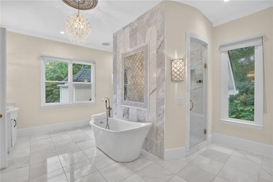 Stunning European-inspired estate nestled on a private, gated on Bobby Jones Golf Club in Georgia - for sale on GolfHomes.com, golf home, golf lot