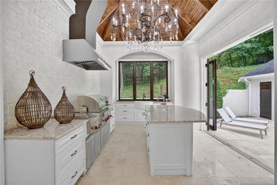 Stunning European-inspired estate nestled on a private, gated on Bobby Jones Golf Club in Georgia - for sale on GolfHomes.com, golf home, golf lot