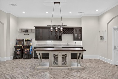 Stunning European-inspired estate nestled on a private, gated on Bobby Jones Golf Club in Georgia - for sale on GolfHomes.com, golf home, golf lot