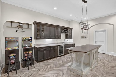 Stunning European-inspired estate nestled on a private, gated on Bobby Jones Golf Club in Georgia - for sale on GolfHomes.com, golf home, golf lot