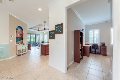 Meticulously maintained and well appointed this 2+ bedroom on Pelican Preserve Golf Club in Florida - for sale on GolfHomes.com, golf home, golf lot