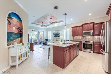 Meticulously maintained and well appointed this 2+ bedroom on Pelican Preserve Golf Club in Florida - for sale on GolfHomes.com, golf home, golf lot