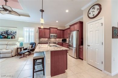 Meticulously maintained and well appointed this 2+ bedroom on Pelican Preserve Golf Club in Florida - for sale on GolfHomes.com, golf home, golf lot
