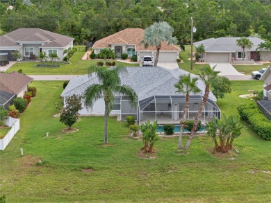 DEEP CREEK! This 3-BEDROOM, 2-BATH, 2-CAR GARAGE POOL HOME IN on Deep Creek Golf Club in Florida - for sale on GolfHomes.com, golf home, golf lot