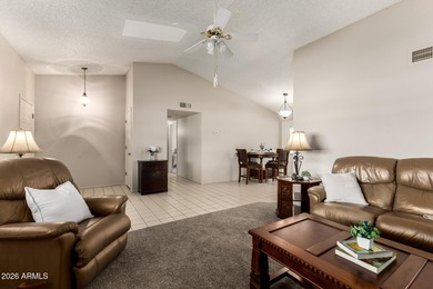 Welcome Home to this beautifully Expanded Kaibab model in Sun on Stardust Golf Course in Arizona - for sale on GolfHomes.com, golf home, golf lot