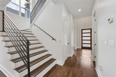 Experience modern luxury in this newly built custom farmhouse on East Lake Golf Club in Georgia - for sale on GolfHomes.com, golf home, golf lot