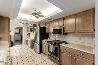 Welcome Home to this beautifully Expanded Kaibab model in Sun on Stardust Golf Course in Arizona - for sale on GolfHomes.com, golf home, golf lot