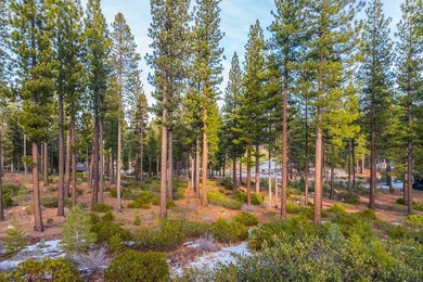 Perched above the 13th green and adjacent to Martis Camp's on Lahontan Golf Club - Lahontan in California - for sale on GolfHomes.com, golf home, golf lot