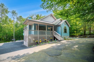 This beautifully maintained three bedroom, two and a half bath on The Hideout Golf in Pennsylvania - for sale on GolfHomes.com, golf home, golf lot