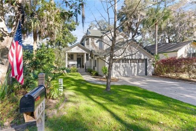 PRICE CHANGE! Nestled in gated Hampton Plantation, this charming on The King and Prince Golf Course, Home of the Hampton Club in Georgia - for sale on GolfHomes.com, golf home, golf lot