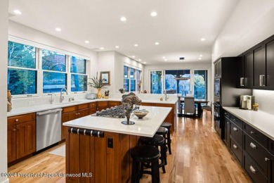 Roaring Fork River and Mount Sopris views envelop this on Aspen Glen Club in Colorado - for sale on GolfHomes.com, golf home, golf lot