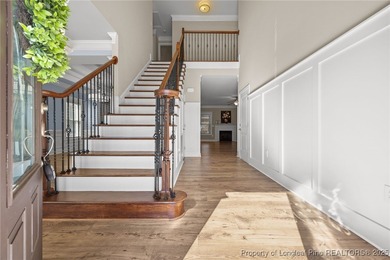 Welcome to this stunning executive-style custom home offering 5 on Kings Grant Golf and Country Club in North Carolina - for sale on GolfHomes.com, golf home, golf lot