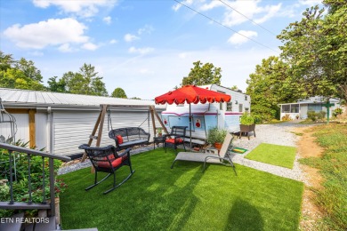 This tiny home may be small in size, but it's big on charm and on Laurel Valley Golf Course in Tennessee - for sale on GolfHomes.com, golf home, golf lot