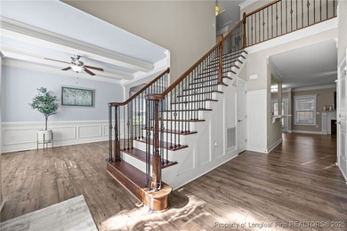 Welcome to this stunning executive-style custom home offering 5 on Kings Grant Golf and Country Club in North Carolina - for sale on GolfHomes.com, golf home, golf lot